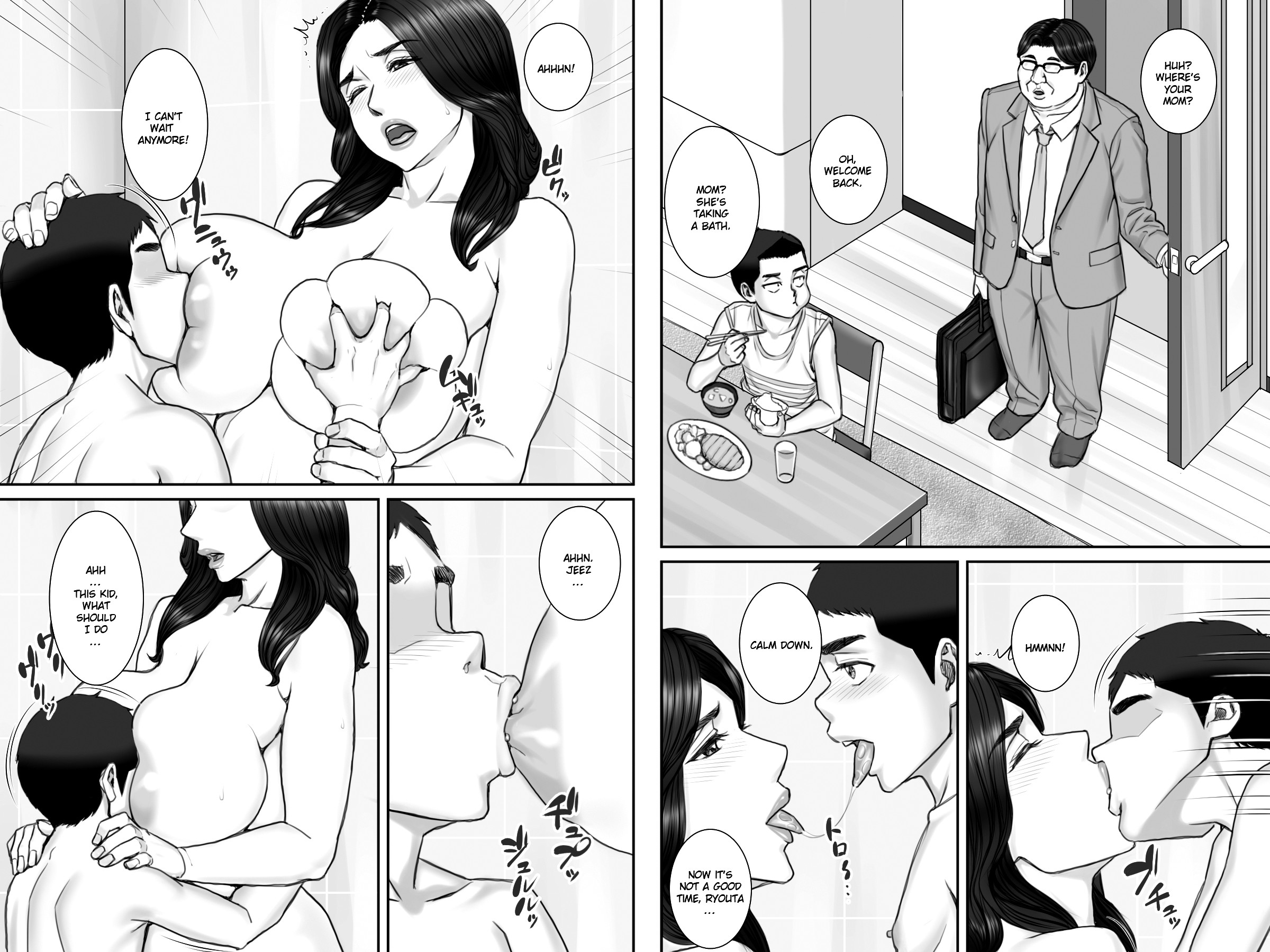 Hentai Manga Comic-A Summer Vacation In Which I Have Nonstop Sex With My Aunt-Read-87